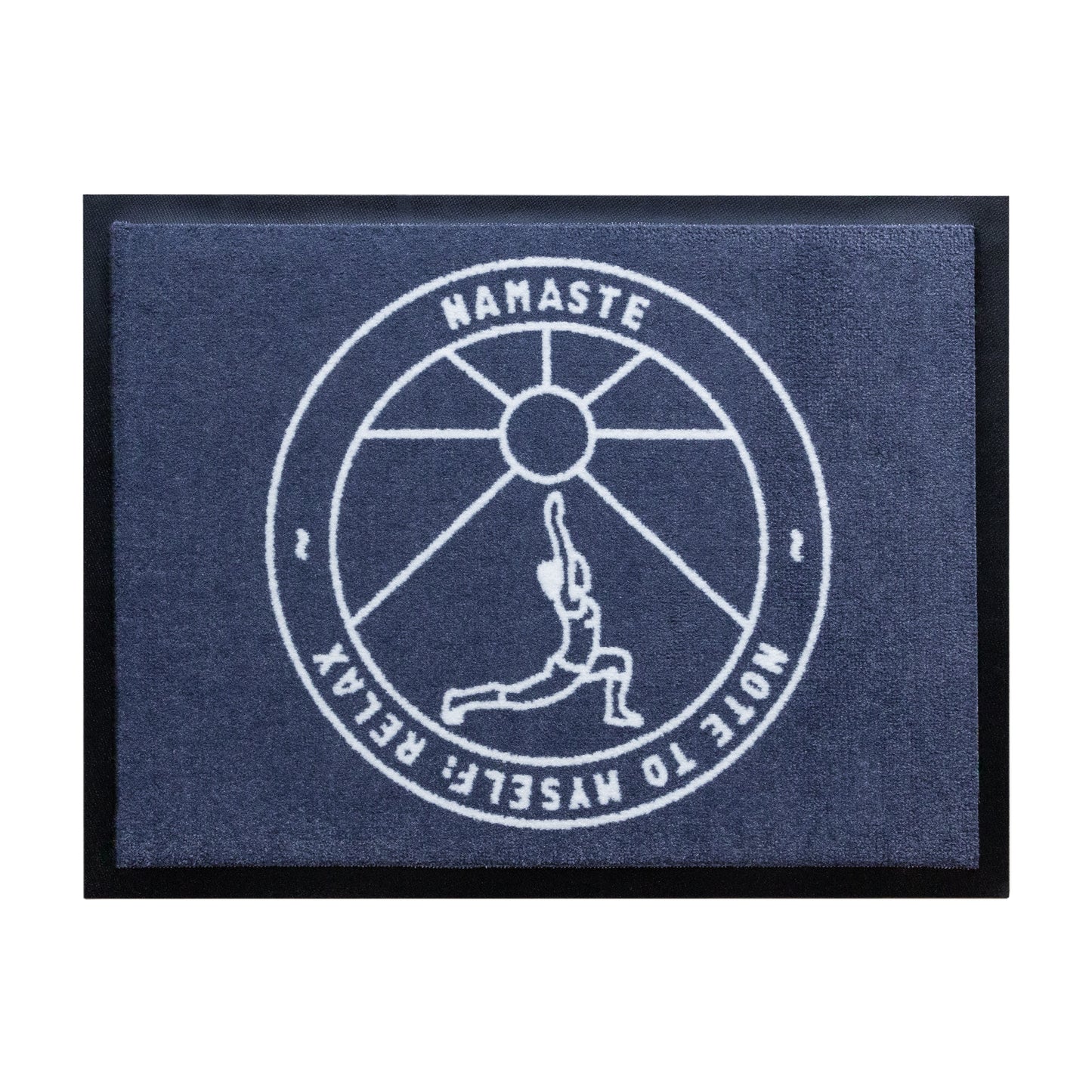 Matacama - Personalisierte Fussabtreter und Fussabstreifer - Lustiges Fussmatten Designs - Namaste