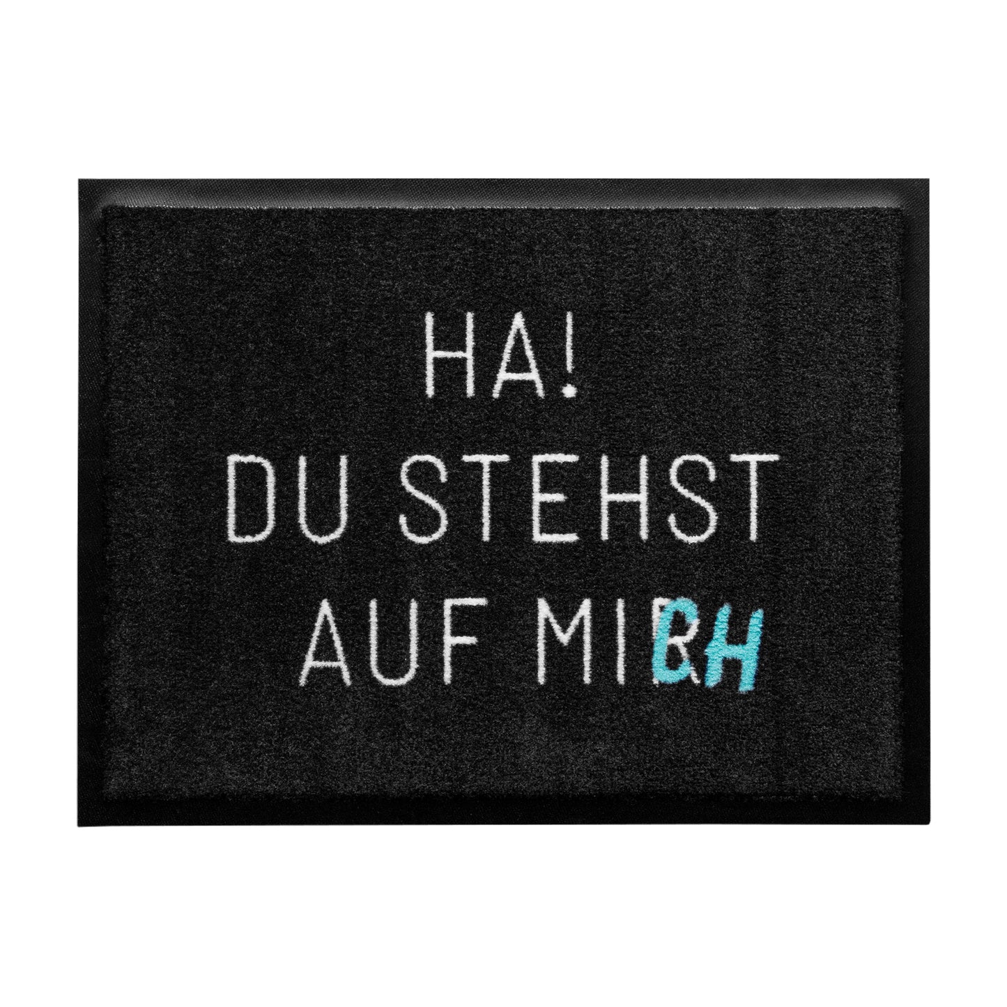 Matacama - Personalisierte Fussabtreter und Fussabstreifer - Lustiges Fussmatten Designs - Du stehst auf mich