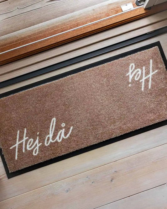 Matacama - Dein Onlineshop für Design Fußmatten - Lustige Fussabtreter - Waschbare Fußabstreifer - Hej / Hej da