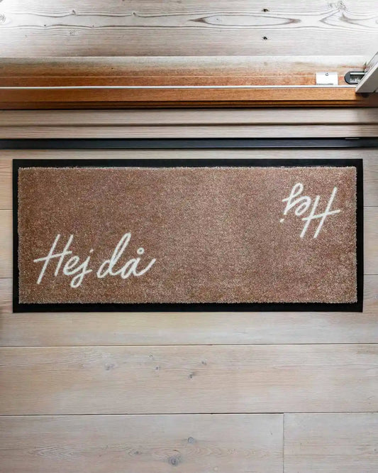 Matacama - Dein Onlineshop für Design Fußmatten - Lustige Fussabtreter - Waschbare Fußabstreifer - Hej / Hej da