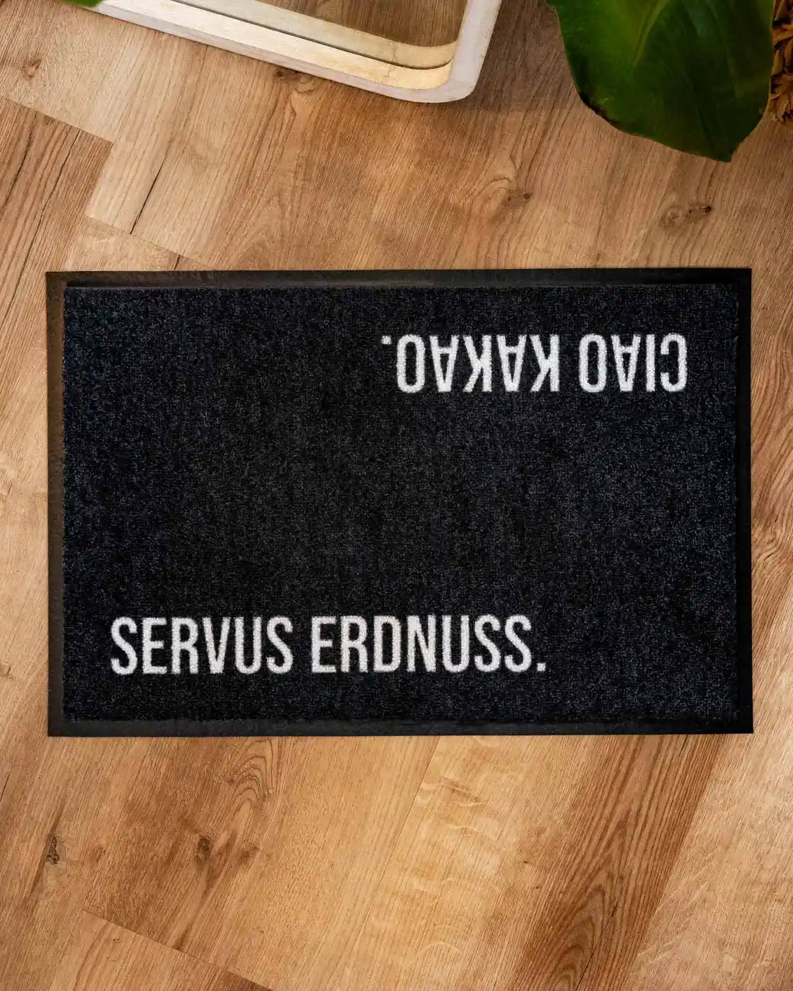 Matacama - Dein Onlineshop für Design Fußmatten - Lustige Fussabtreter - Waschbare Fußabstreifer - Servus Erdnuss, Ciao Kakao