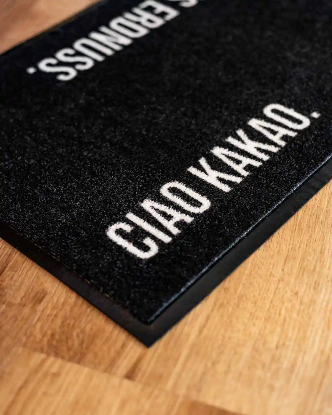 Matacama - Dein Onlineshop für Design Fußmatten - Lustige Fussabtreter - Waschbare Fußabstreifer - Servus Erdnuss, Ciao Kakao