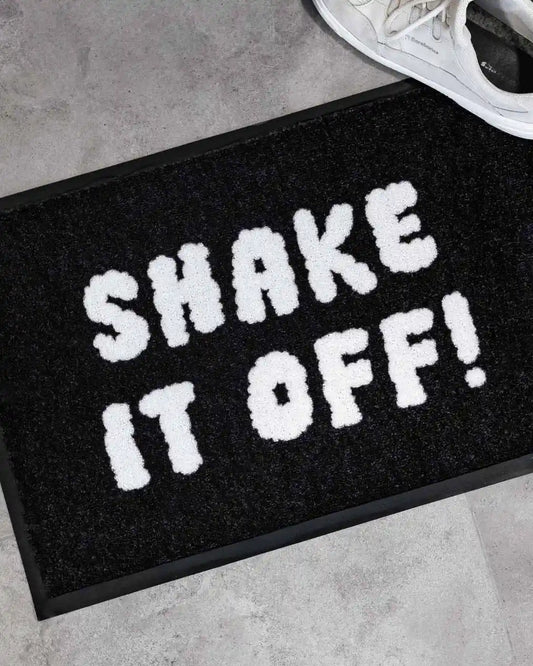 Matacama - Dein Onlineshop für Design Fußmatten - Lustige Fussabtreter - Waschbare Fußabstreifer - Shake it off