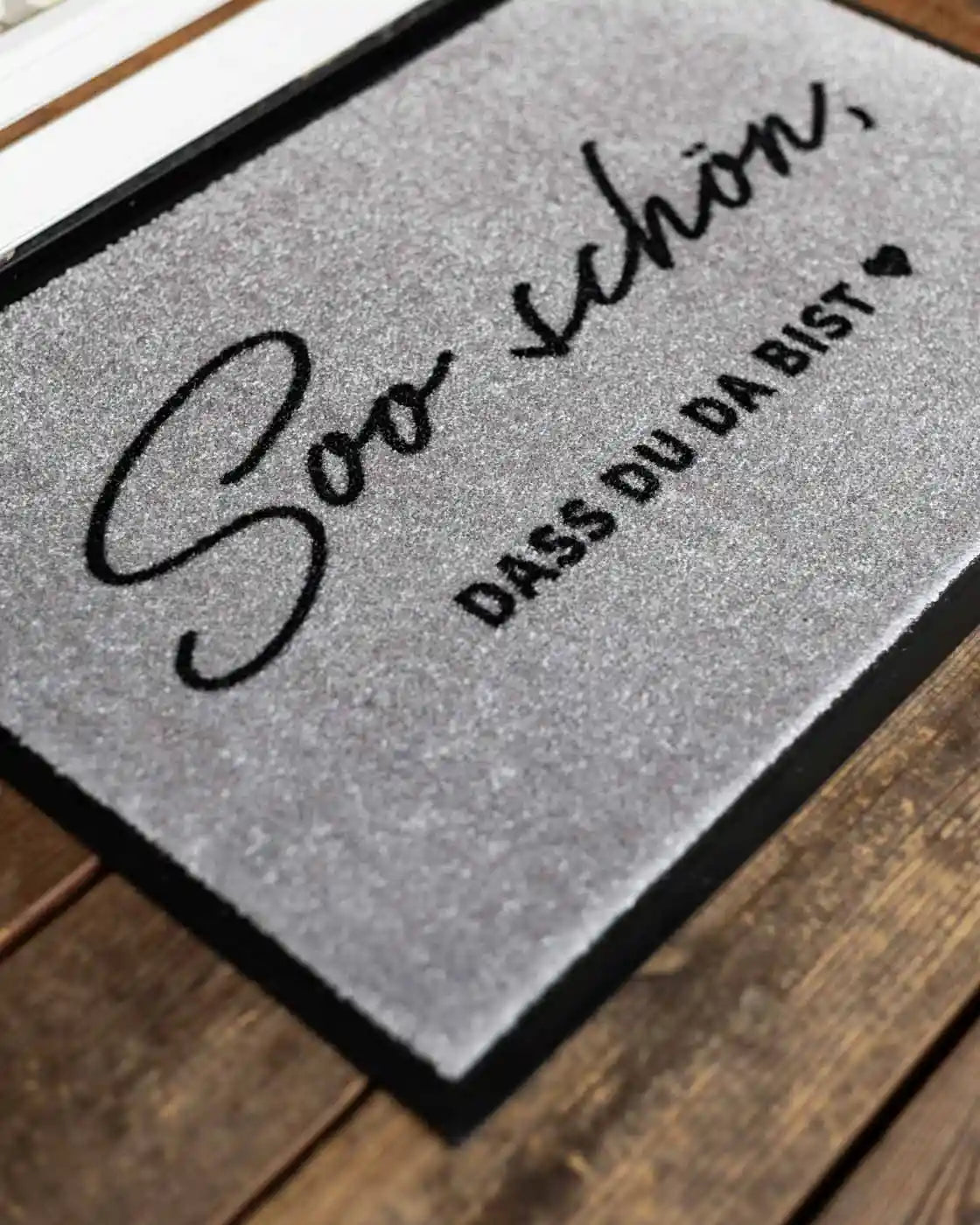 Matacama - Dein Onlineshop für Design Fußmatten - Lustige Fussabtreter - Waschbare Fußabstreifer - Soo schön, dass du da bist