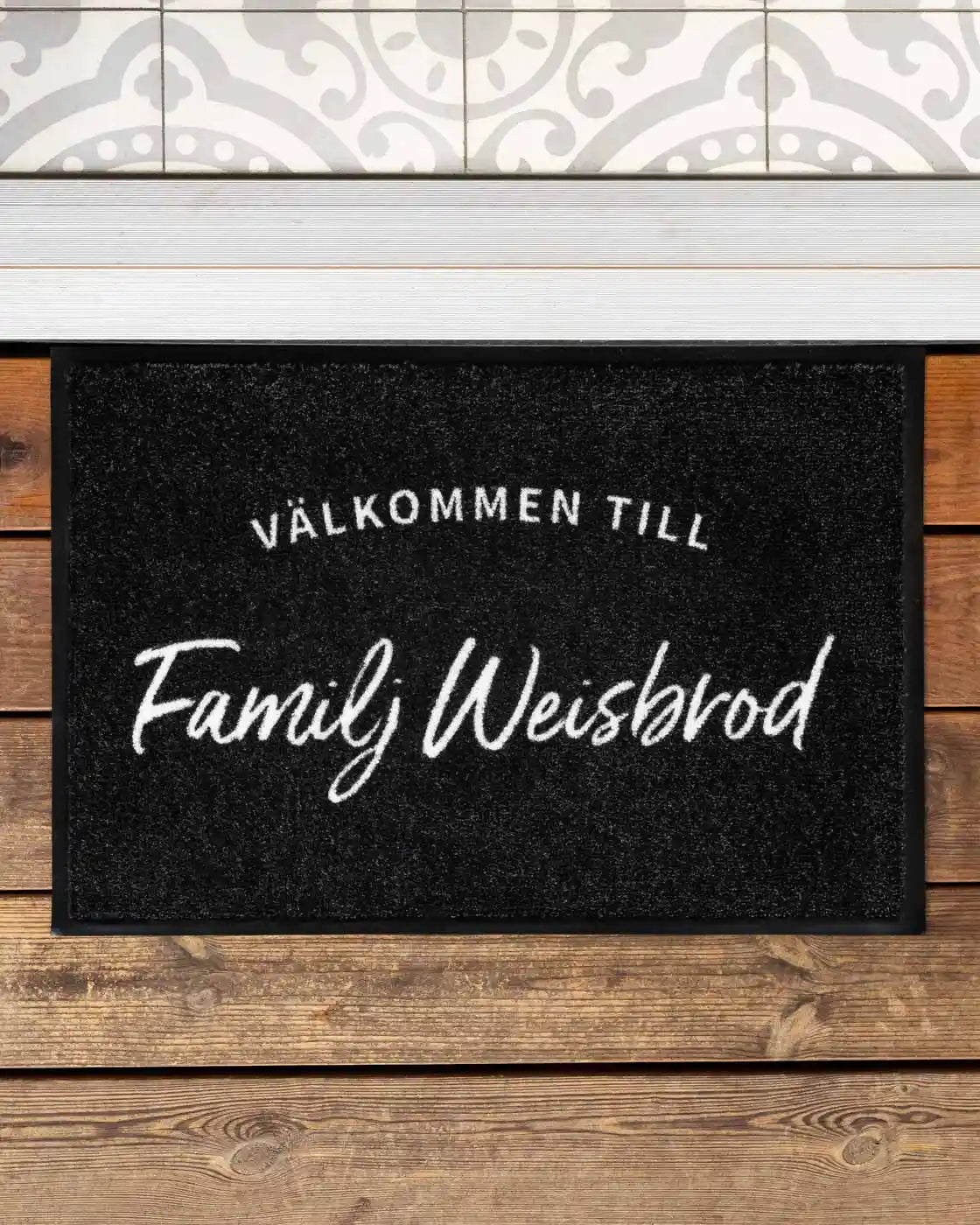 Matacama - Dein Onlineshop für Design Fußmatten - Lustiges Fussabtreter Design - Personalisierte Fußmatte - Välkommen till...